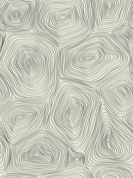 Seamless abstract  handmade trendy blue vector pattern. Mosaics background.