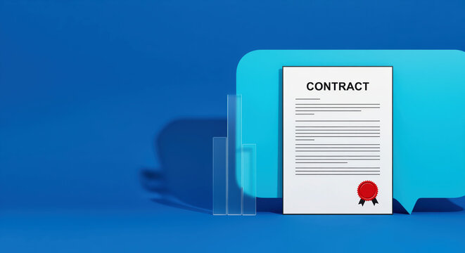 Legal agreement review space for contract signing, business deal approval and partnership terms gives law firms clean room for compliance notice, procurement page and negotiation material