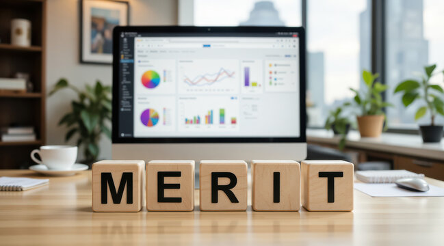 Merit pay raise and employee recognition theme for salary increase decisions, bonus approval and promotion review in HR compensation process for fair reward, appraisal and career advancement