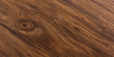 Naklejka premium Dark brown walnut wood grain texture background with background material hardwood interior carpentry furniture abstract structure woodwork laminate laminated flooring decorative polished