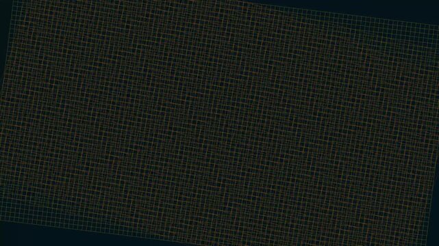 Abstract dark grid background, with subtle golden, geometric lines and, minimalist texture pattern
