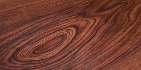 Fototapeta premium Rich reddish brown wood grain with elegant swirls background hardwood polished material interior carpentry luxurious laminate abstract structure woodwork building forestry finishing