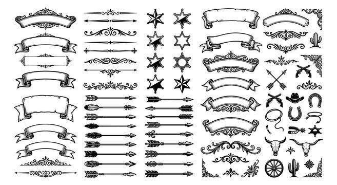 western themed elements