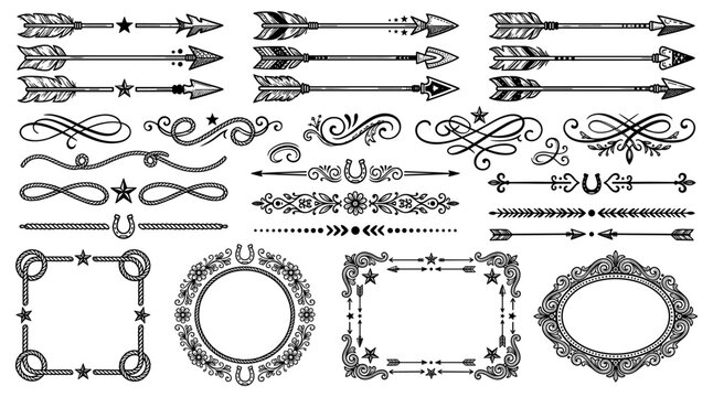 decorative vintage western style