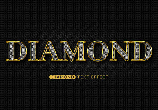 Diamond Text Effect