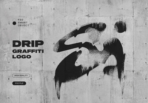 Drip Graffiti Logo