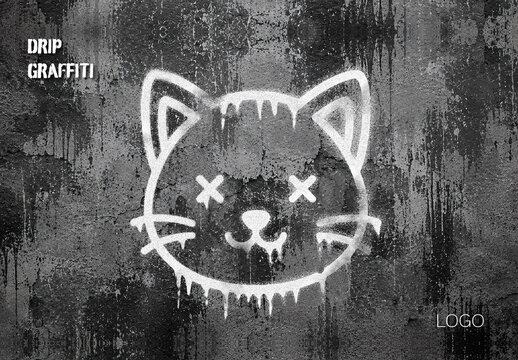 Drip Graffiti Logo