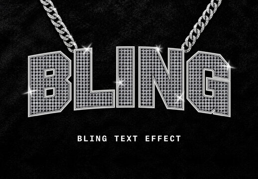 Bling Text Effect