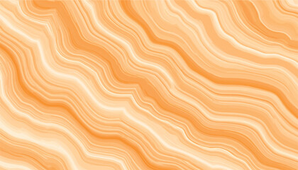 Abstract background with orange and beige wavy lines, flowing liquid marble texture, fluid curves pattern, modern minimalist wallpaper design in a soft, elegant aesthetic for creative projects.