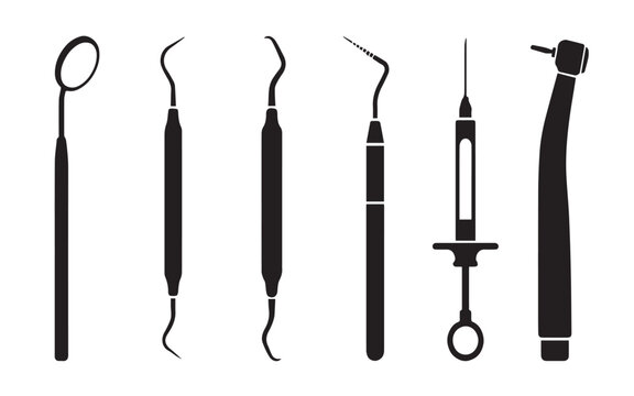 First aid kit and emergency medical trauma bag icon set, black silhouette doctor cross cases and paramedic equipment packs on white background