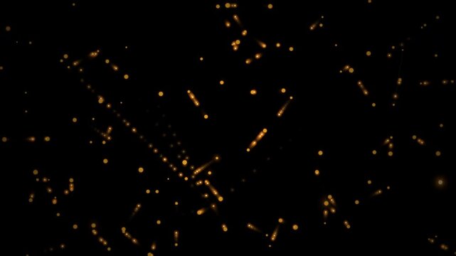Synaptic Fire Technology Animation - Neural Impulse Brain Activity 4K Seamless Loop
