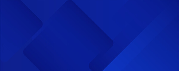 Obraz premium Abstract royal blue corporate background with dynamic geometric diagonal shapes and subtle gradient overlays. Vector illustration