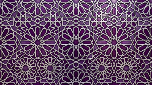 Moroccan tile pattern with moroccan seamless geometric background ornamental decorative