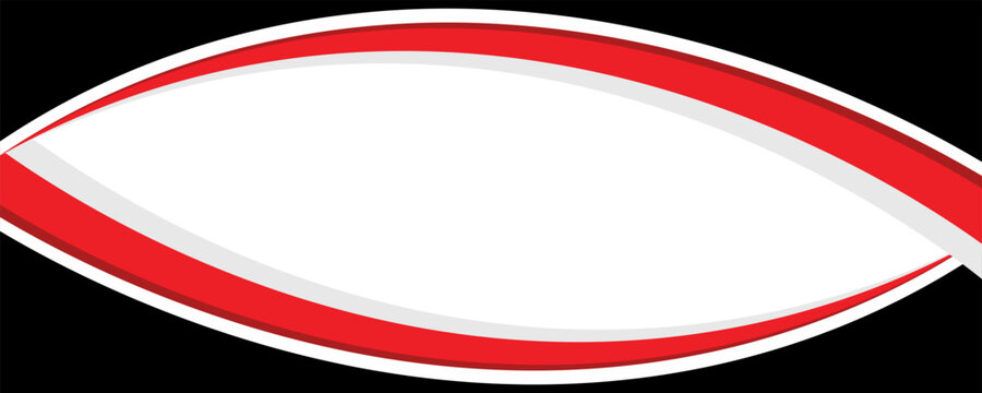 abstract red and blak business banner background with dynamic curves composition
