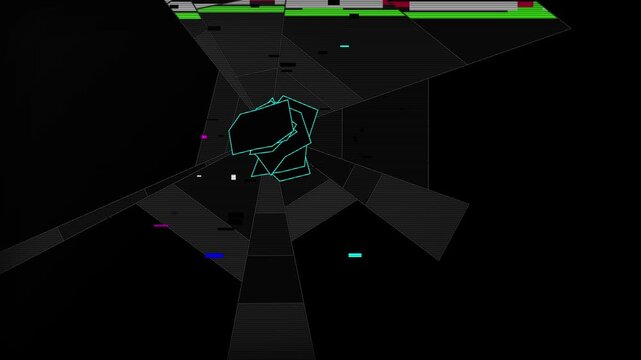 Retro Broken Screen Glitch