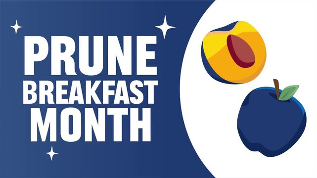 Celebrate Prune Breakfast Month with delicious prunes