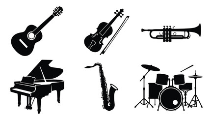 Music instruments icons © MohammadMasud