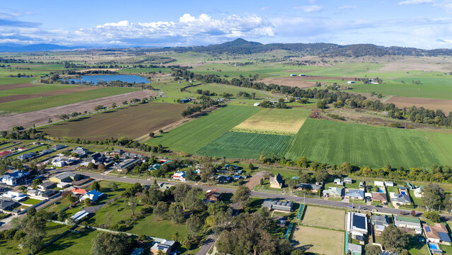 The New South Wales Hunter area rural town of  Denman .