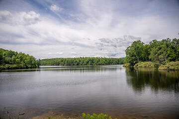 Fototapeta premium price lake, blue ridge parkway, NC