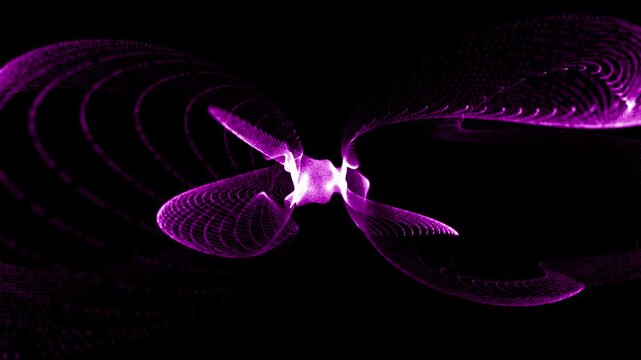 abstract purple background with smoke. 4k seamless loop suitable for text, titles animation background.