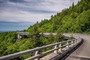 Fototapeta premium linville gorge, blue ridge parkway, NC