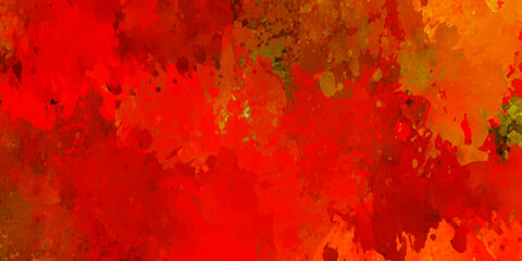 Red grunge wall background. abstract oil paint texture on canvas, background. Abstract fantasy background for your design © Noor