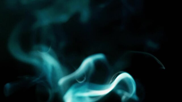 Cyan Smoke background