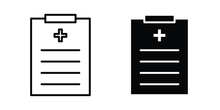 Medical prescription icon