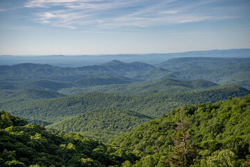 Fototapeta premium grandfather mountain, NC
