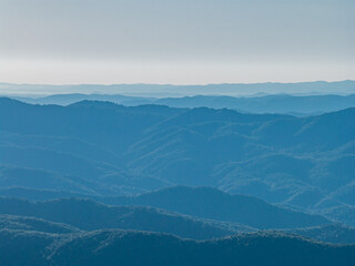 Naklejka premium grandfather mountain, NC