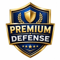 Naklejka premium Exclusive premium instant approval emblem, featuring a golden badge and green checkmark. Symbolizing rapid verification, guaranteed acceptance, and top-tier service for swift endorsements