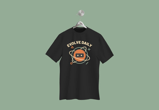 Evolve Daily T Shirt Design Template