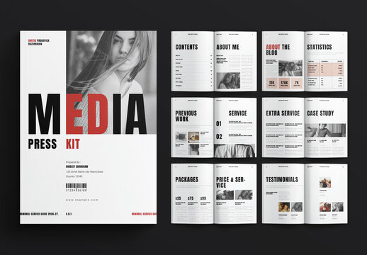 Media Press Kit Template