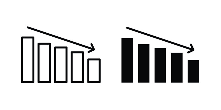 Loss Chart Icon