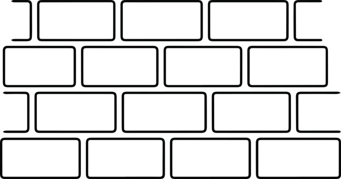 Modern flat design empty rectangular frames layout illustration