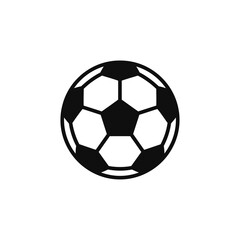 Fototapeta premium Classic Soccer Ball Vector Icon Design