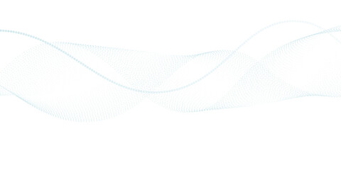 Fototapeta premium Abstract wavy lines vector illustration. EPS10