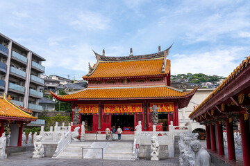 Obraz premium The Grand Taiseiden Hall of Nagasaki Confucius Shrine