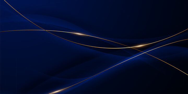 blue background design With luxurious effect elements Vector illustration