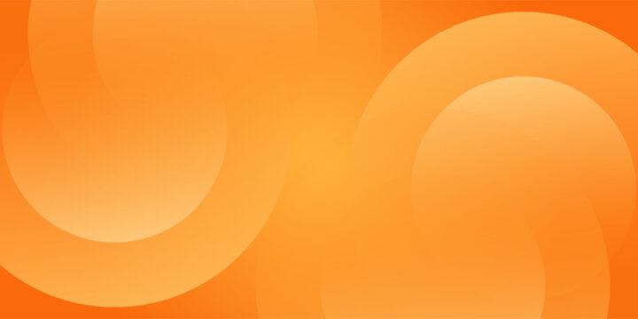 Abstract Orange Gradient Circle Pattern Background