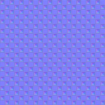 Square stud geometric normal map