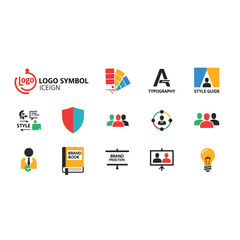 Fototapeta premium Set of diverse vector construction and industrial icons collection