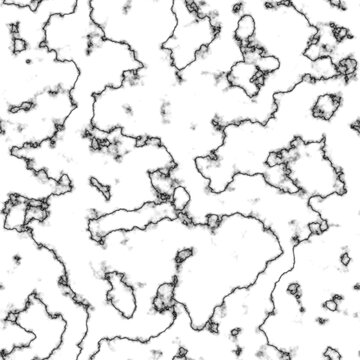 Cracked Marble Texture and Grayscale Height Map Dual View