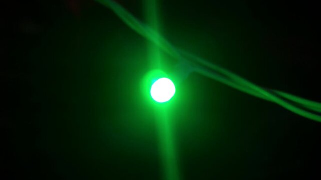 Blinking Green LED