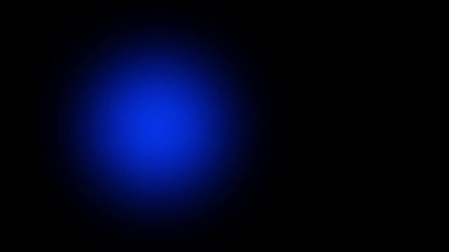 blue and red emergency vehicle strobe light flashing with smooth bokeh background. Magic light, blinking light effect on transparent background . 