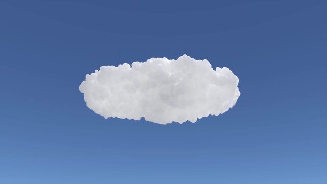 VFX Volume Cloud Natural Motion | Alpha Channel | Low Angle 30&deg; | Variation3
