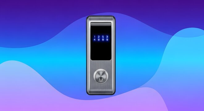 Vintage MP3 Player with Blue Wave Background
Retro Digital Music Player with Control Dial
Metallic Portable Media Player with Dot Matrix Display