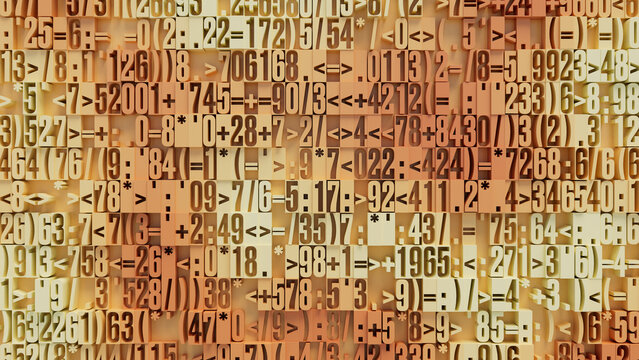 Complex Textured Background of Overlapping Earthy Toned Blocks in Irregular Shapes, Creating a Dynamic Abstract Pattern Ideal for Graphic Design and Creative Digital Projects