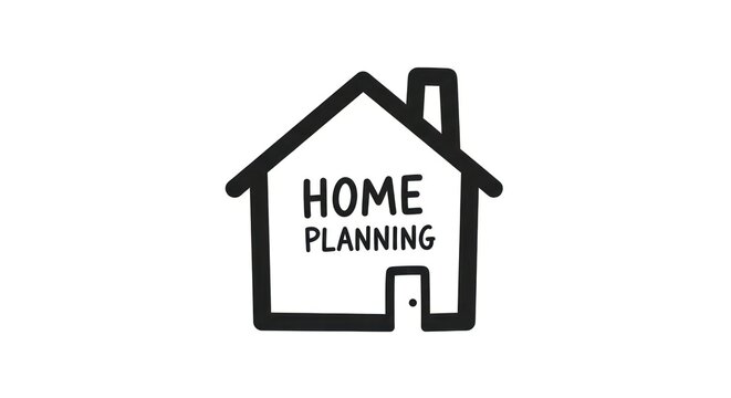 Home planning and house design concept.