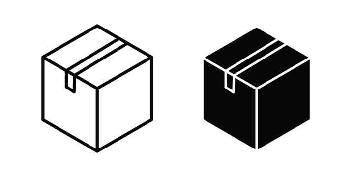 Courier box icon